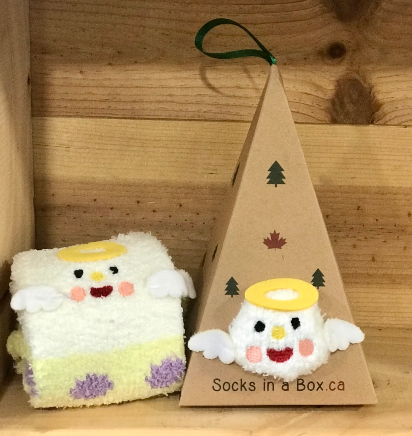 Angel Socks in a Box