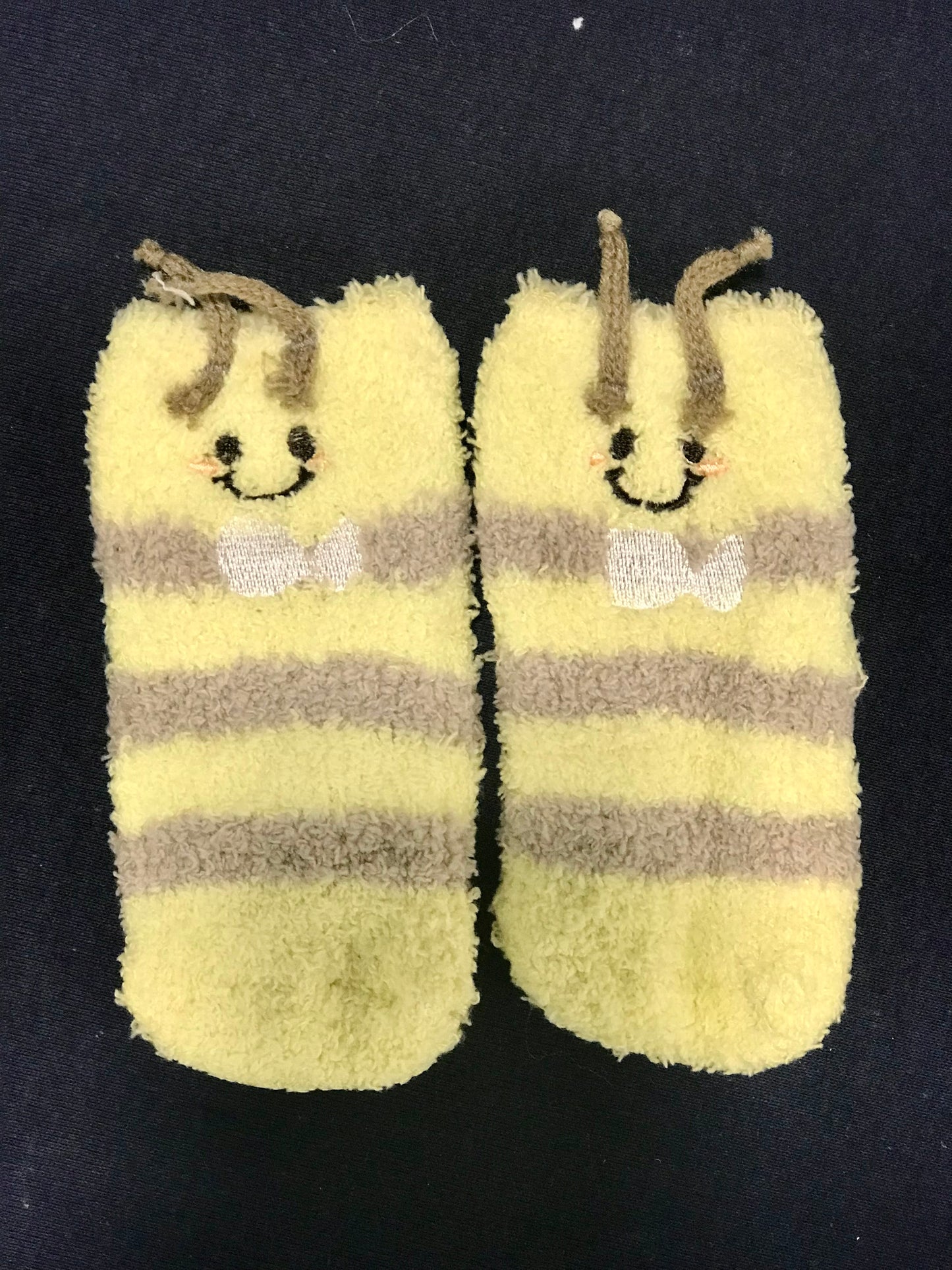 Baby Bumble Bee Socks in a Box for Toddlers