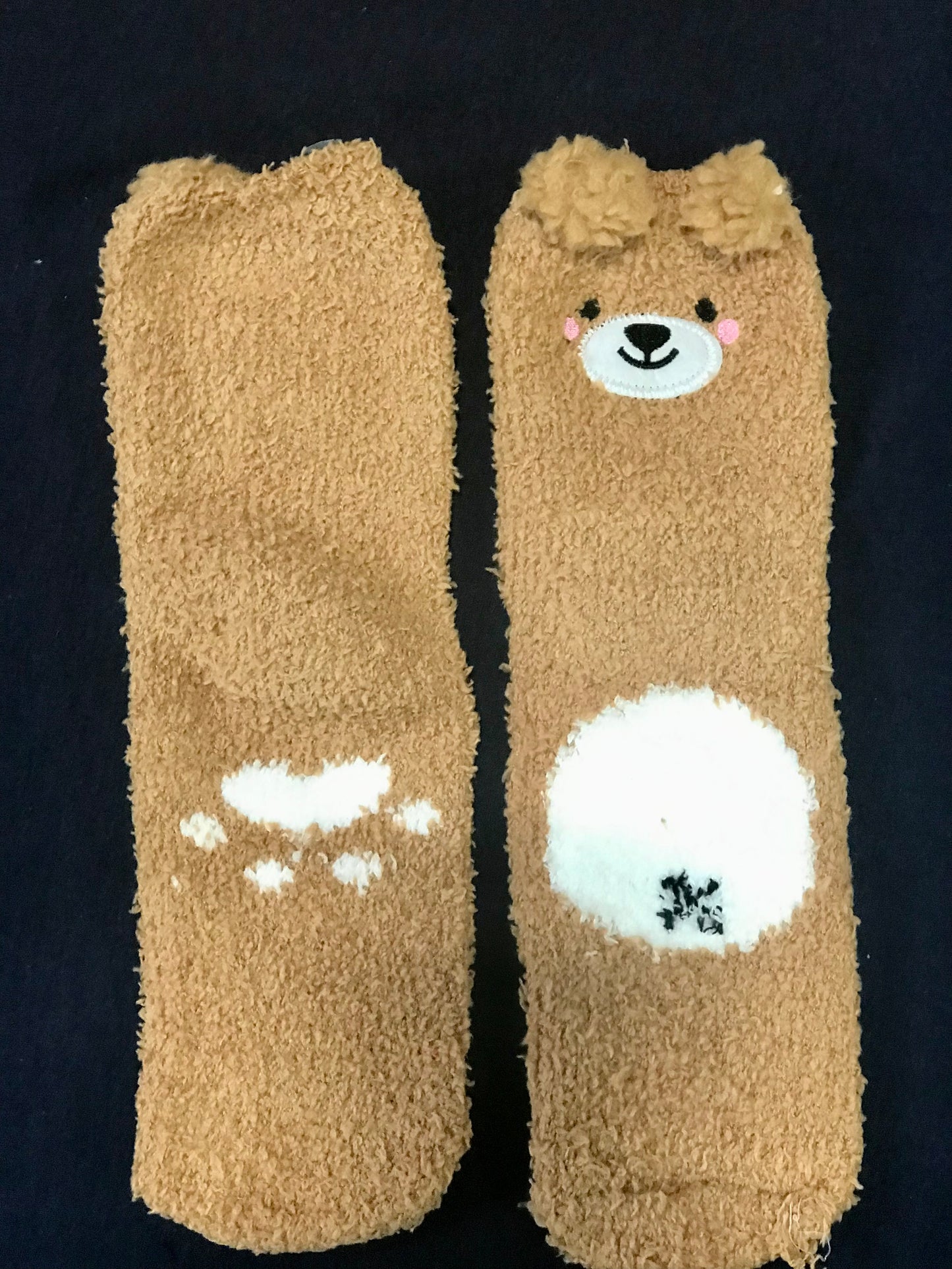 Fluffy Bear Socks in a Box