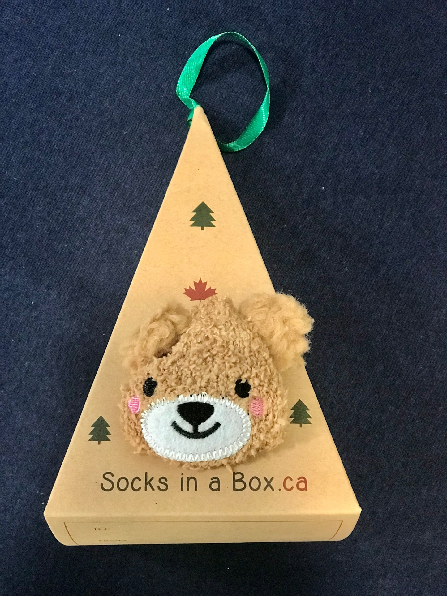 Fluffy Bear Socks in a Box