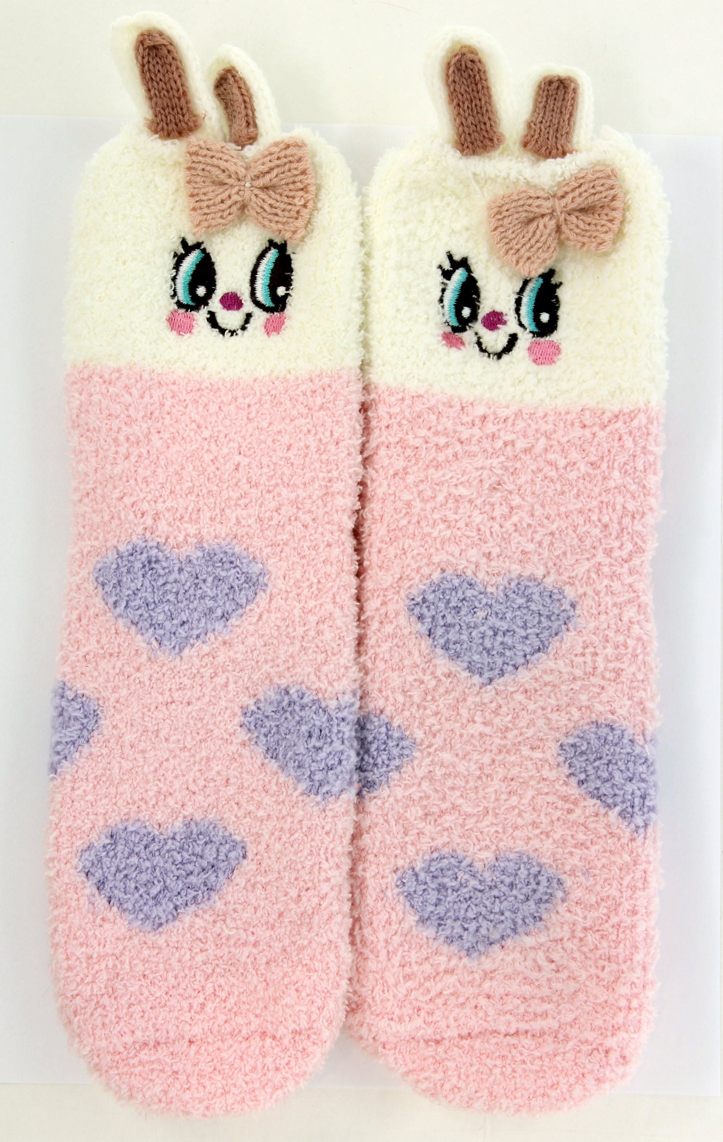 Pink Bunny Socks in a Box