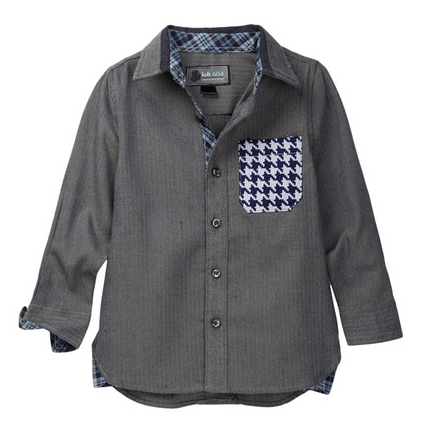 LOFT604 - Japanese fabric - Herringbone Pattern woven shirt