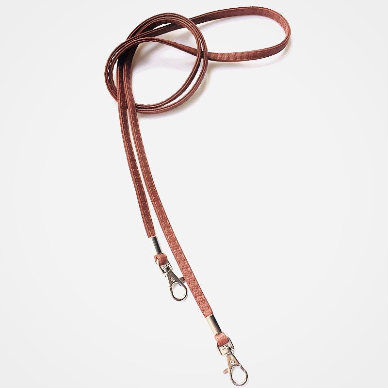 Faux Leather Lanyards for Masks