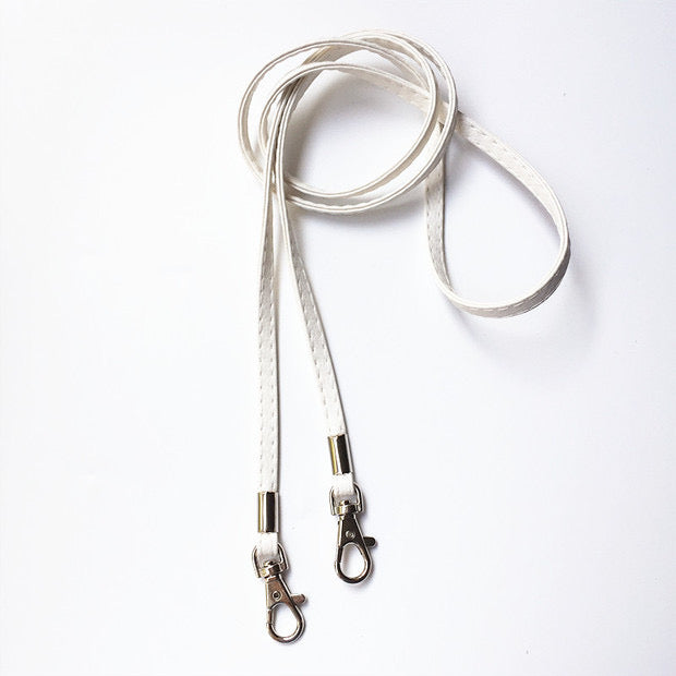 Faux Leather Lanyards for Masks