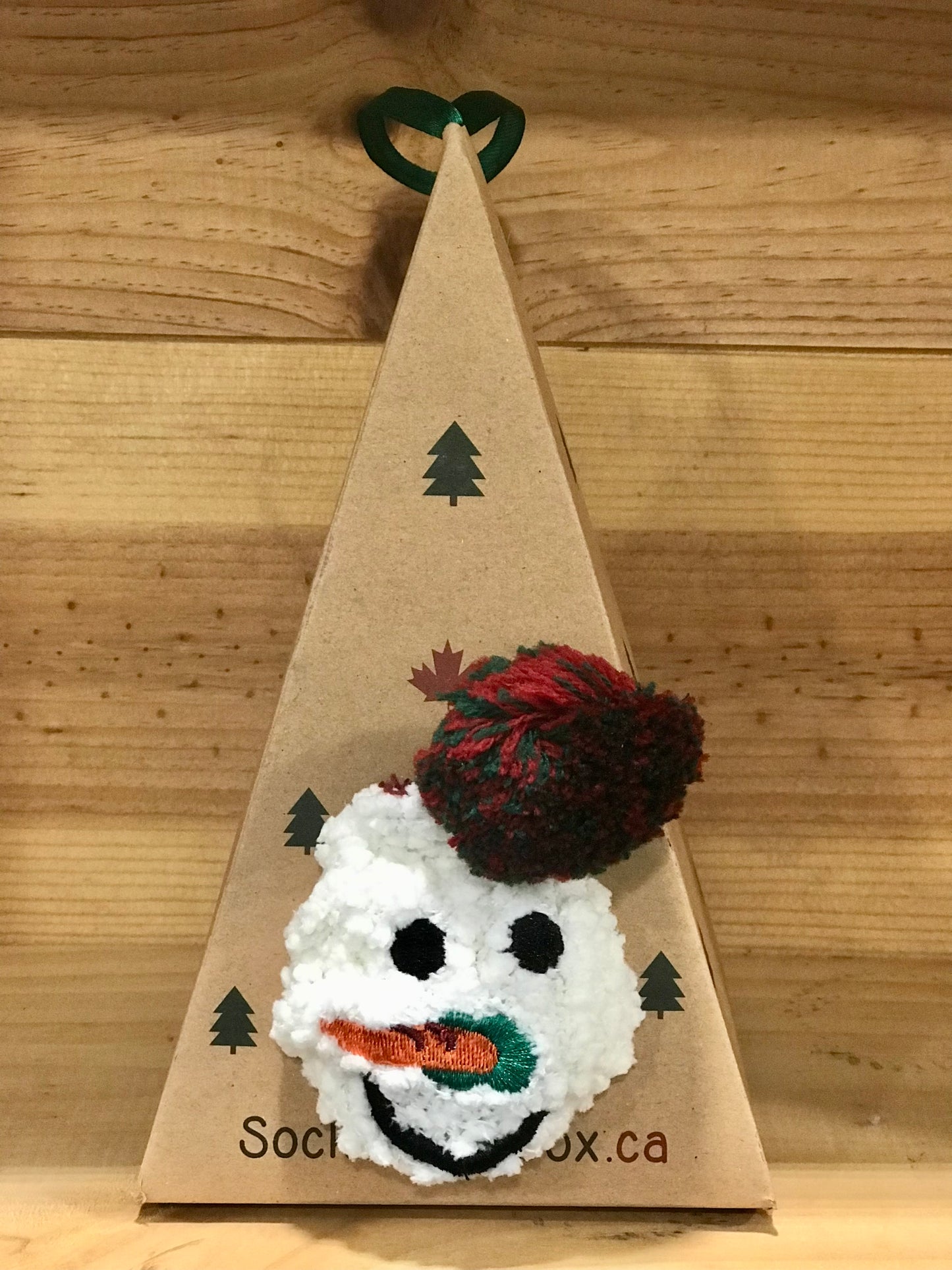 Snowman Christmas Socks in a Box